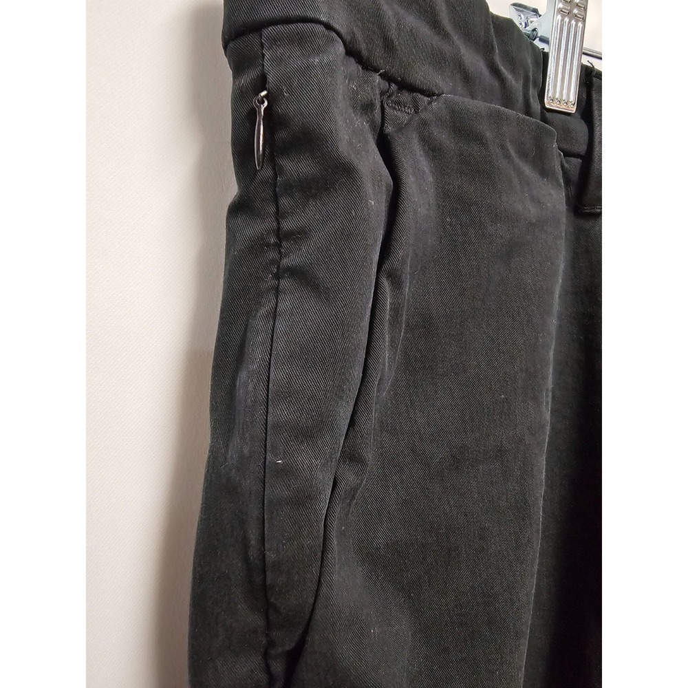 Goodfellow & Co men's black flat front shorts with pockets size 36/9 inch inseam - Picture 4 of 12